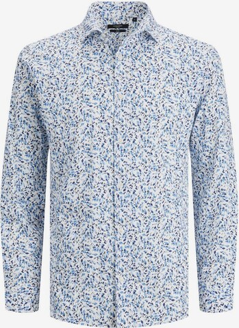 JACK & JONES Regular fit Button Up Shirt in Blue: front