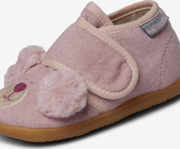 NATURINO Hausschuh 'BIDAIM' in Pink: Vorderseite