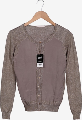 BLOOM Strickjacke XXXS in Beige: Vorderseite