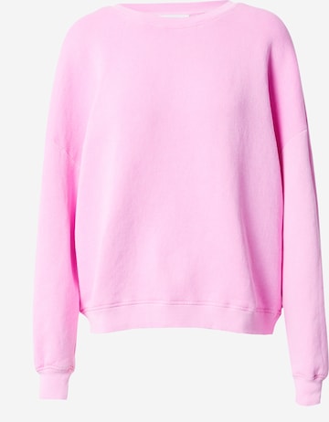 AMERICAN VINTAGE Sweatshirt 'IKATOWN' in Roze: voorkant