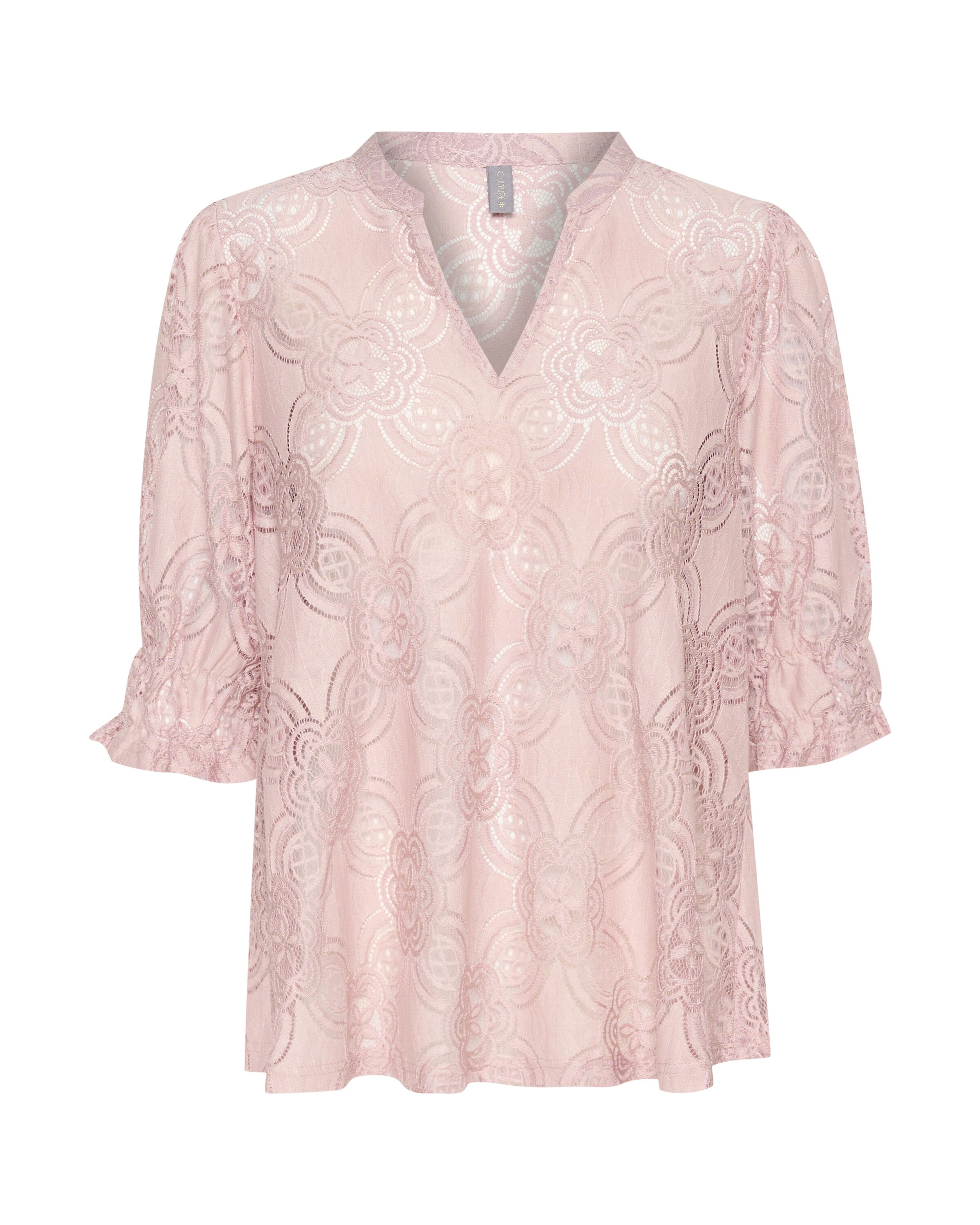 CULTURE Blouse 'Olu' in Roze: voorkant
