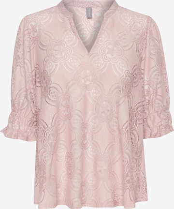 CULTURE Blouse 'Olu' in Pink: front