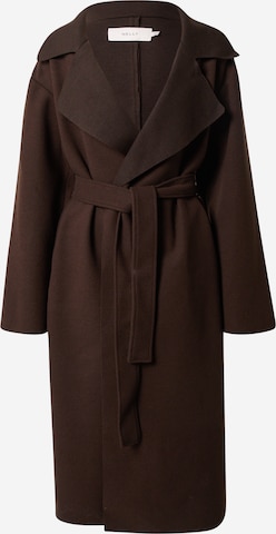 NLY by Nelly Between-Seasons Coat in Brown: front