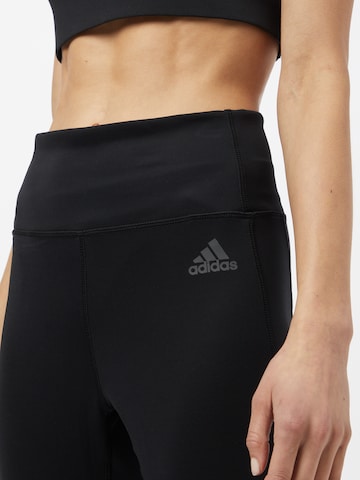 ADIDAS SPORTSWEAR Skinny Fit Спортен панталон в черно