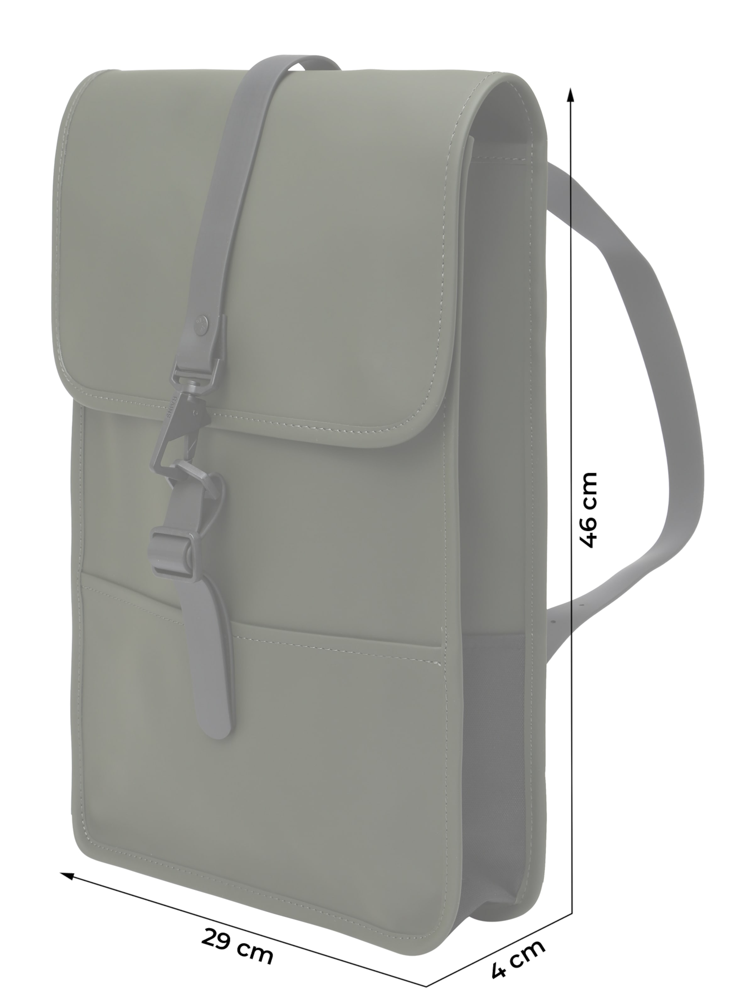 RAINS Batoh - Zelená