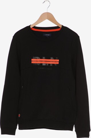 CAMP DAVID Sweater S in Schwarz: predná strana