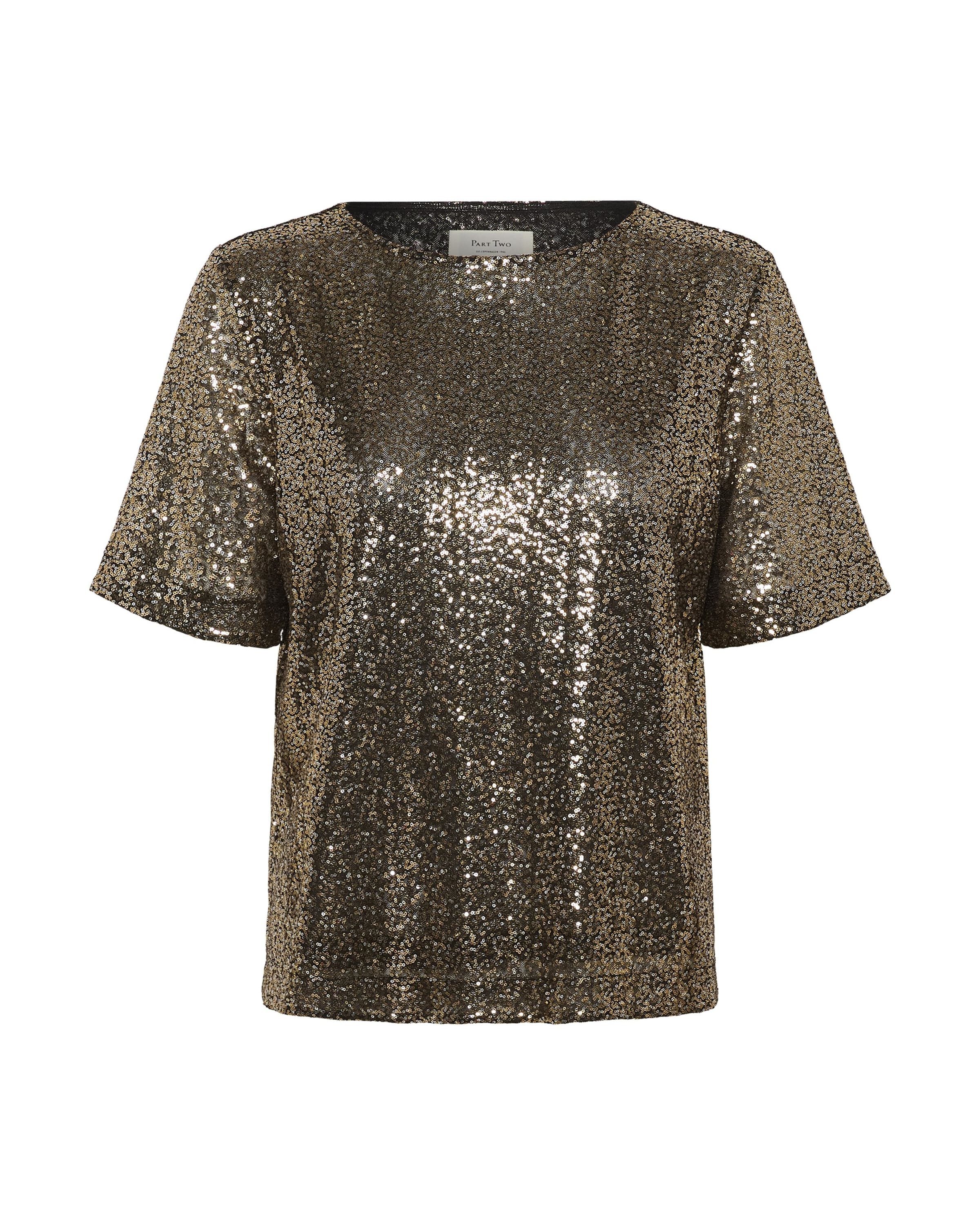 Part Two - Blusa em ouro: frente