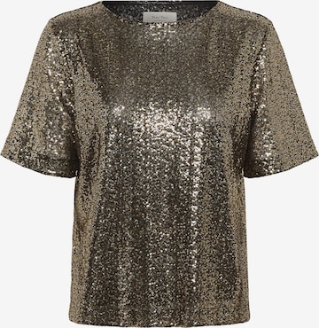 Part Two - Blusa em ouro: frente