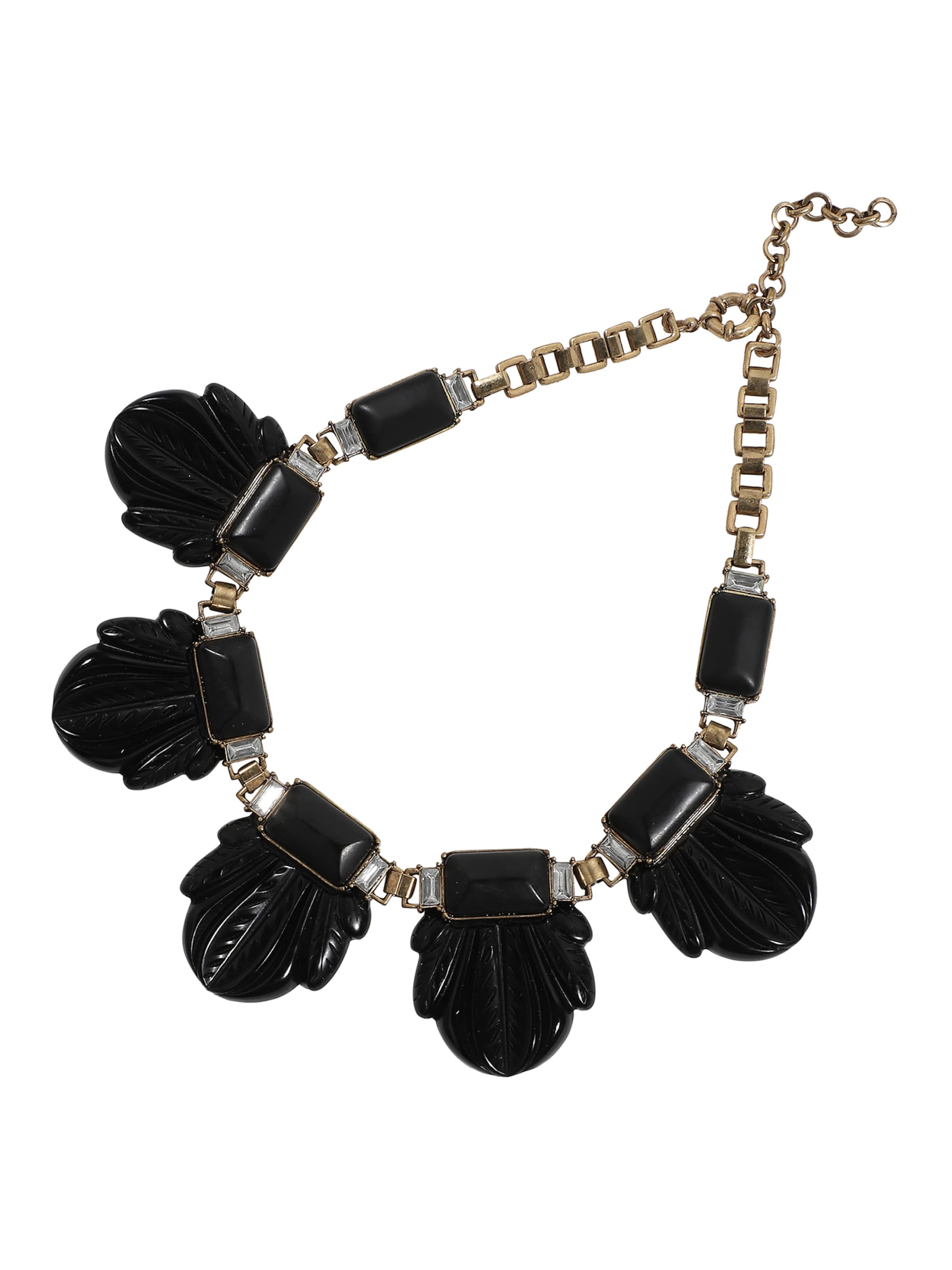 SOHI Ketting in Zwart: voorkant