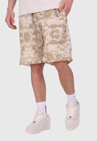 Dropsize Regular Broek 'Ripstop' in Beige