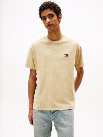 Tommy Jeans Shirt in Beige: voorkant