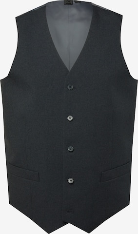 Gilet de costume Men Plus en gris : devant