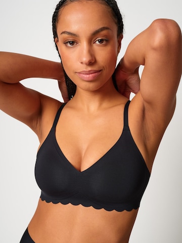 Skiny Trójkąt Biustonosz w kolorze czarny