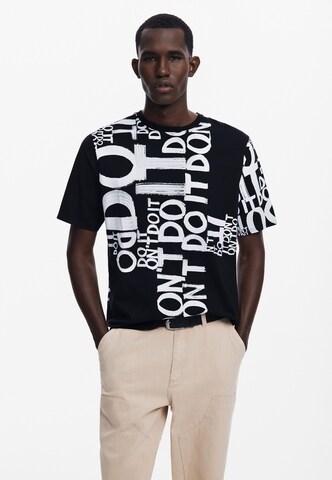 Desigual - Camisa em preto: frente