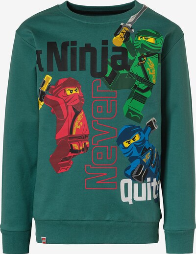 LEGO Ninjago Sweatshirt in dunkelgrün / mischfarben, Produktansicht
