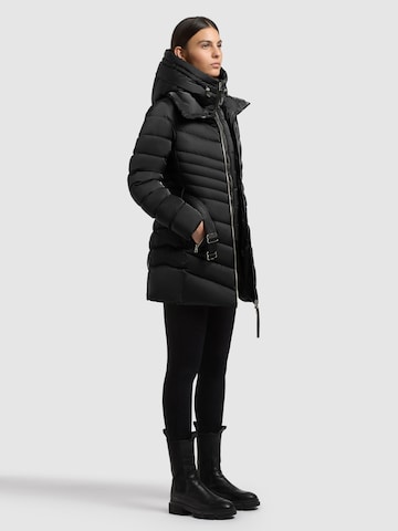 khujo Winterjas 'Kina2' in Zwart