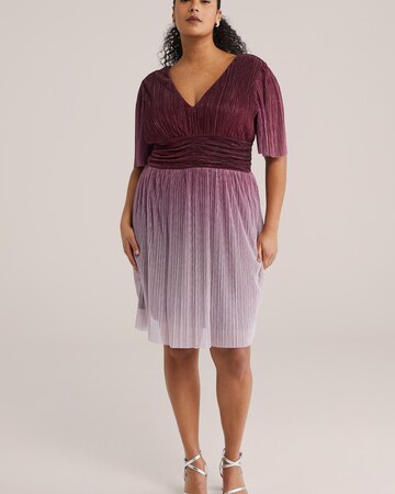 purpurinė WE Fashion Suknelė