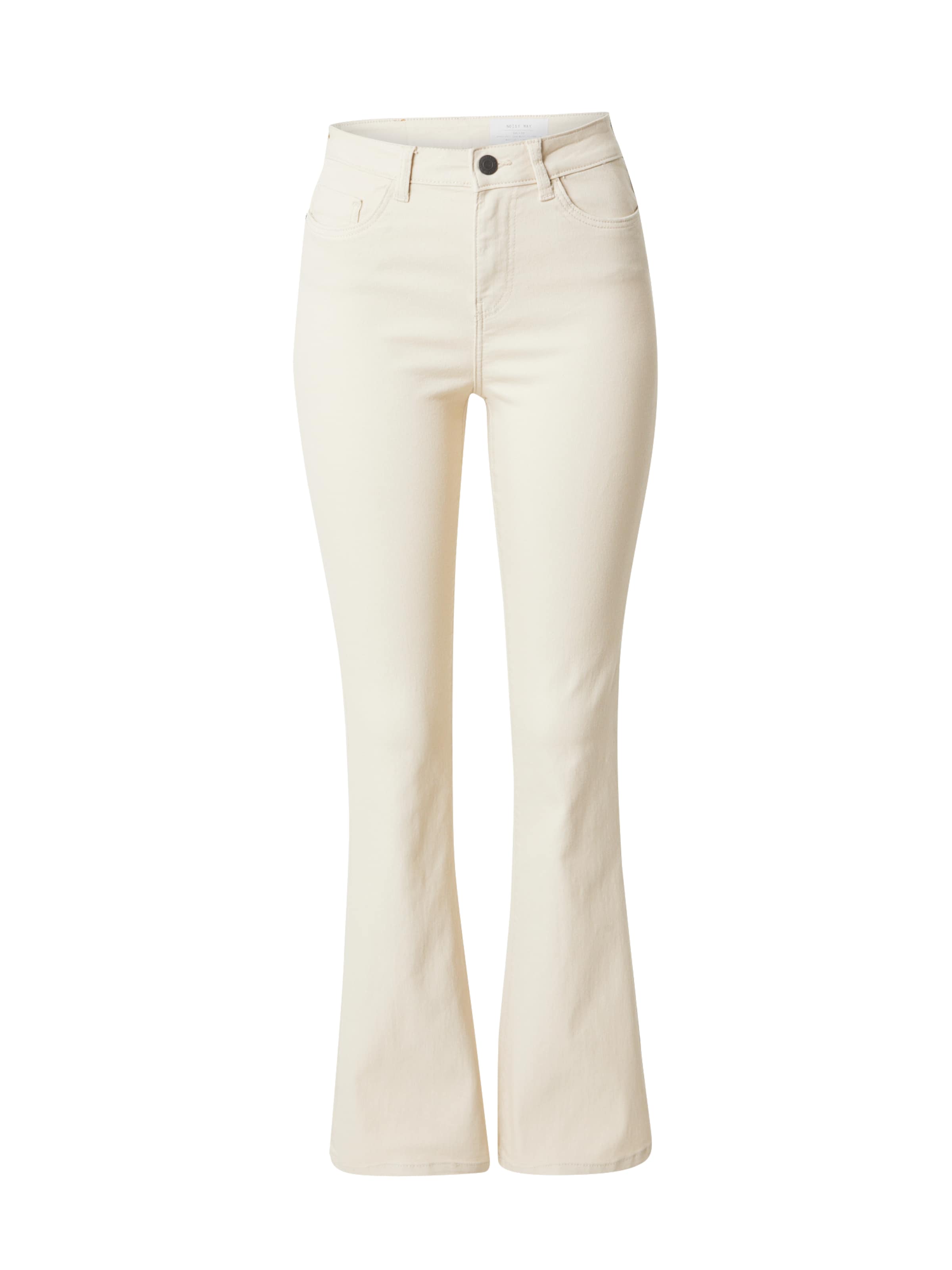 Noisy may Flared Jeans 'NMSallie' in Beige: front