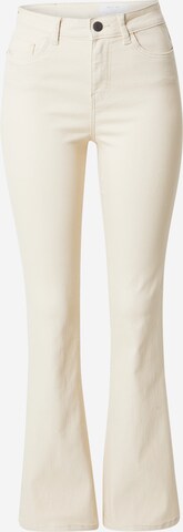 Noisy may Flared Jeans 'SALLIE' in Beige: voorkant