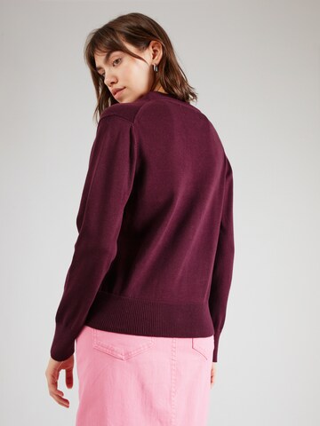 Cardigan 'SURINA' MELAWEAR en rouge