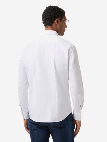 BOGNER Regular fit Button Up Shirt 'Timi' in White