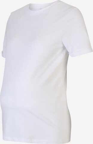 Pieces Maternity Shirt 'Ria' in White: front
