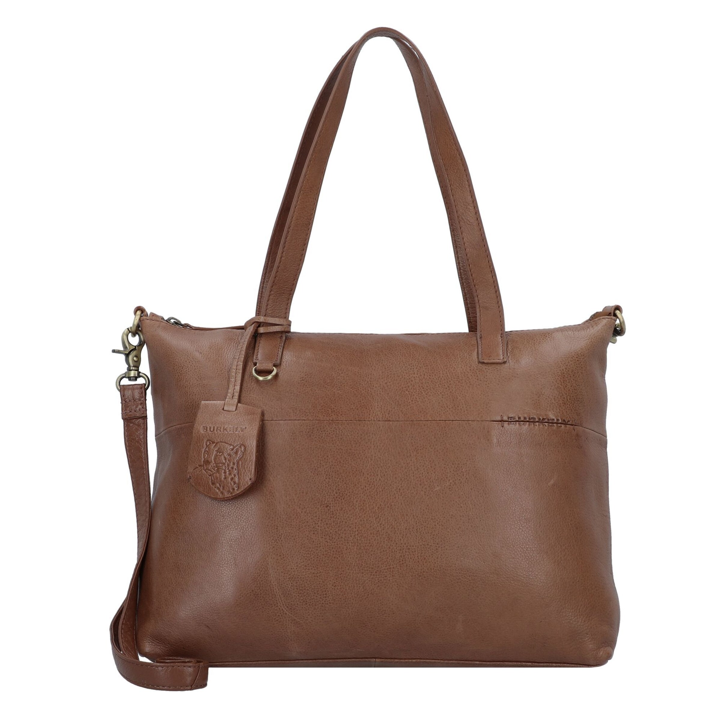 Cabas Burkely en marron : devant