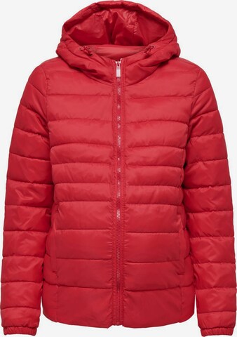 Only Maternity Between-Season Jacket 'Mama' in Red: front