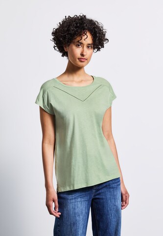 STREET ONE Shirt in Green: front