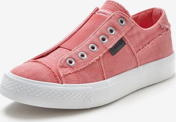 Elbsand - Zapatillas sin cordones en rosa: frente