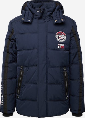 CAMP DAVID Jacke in Blau: Vorderseite