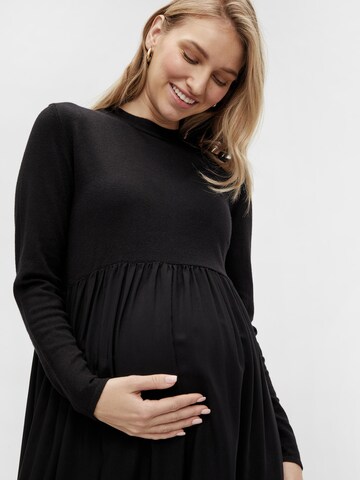 MAMALICIOUS Kleid 'Anine' in Schwarz