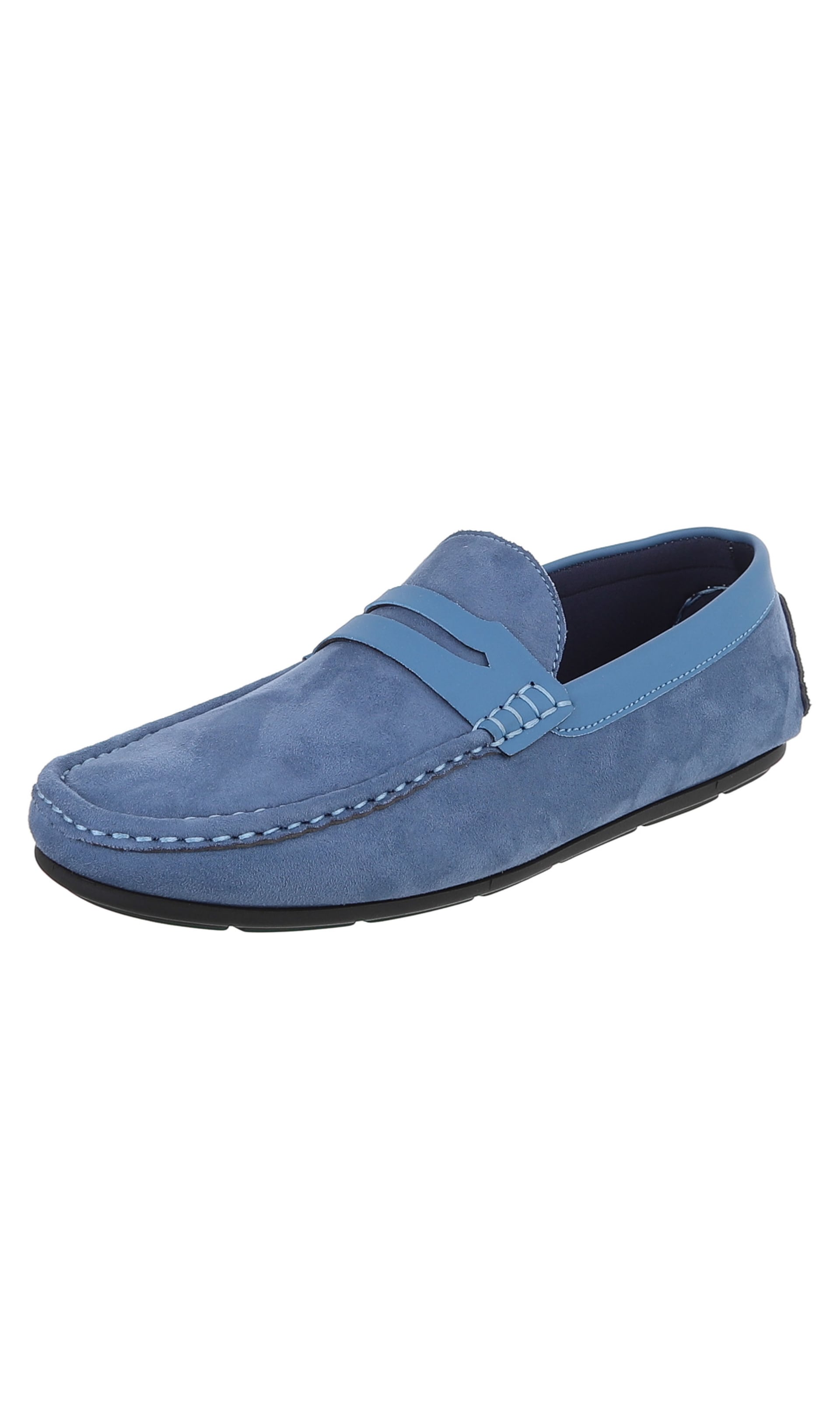 CoolWalk Moccasins in Blue: front