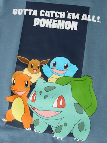 NAME IT Shirts 'NMMSOUTH POKEMON' i blå