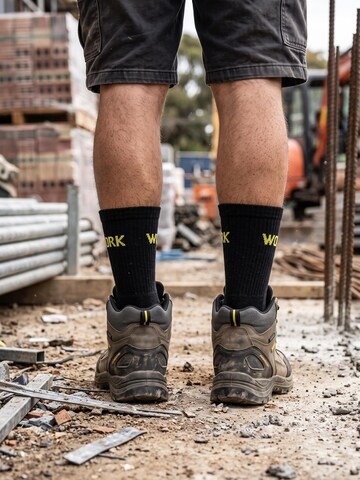 sockenkauf24 Socks 'WORK Socken' in Grey