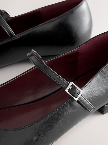 Ballerines à lanières 'Forever Comfort' Next en noir