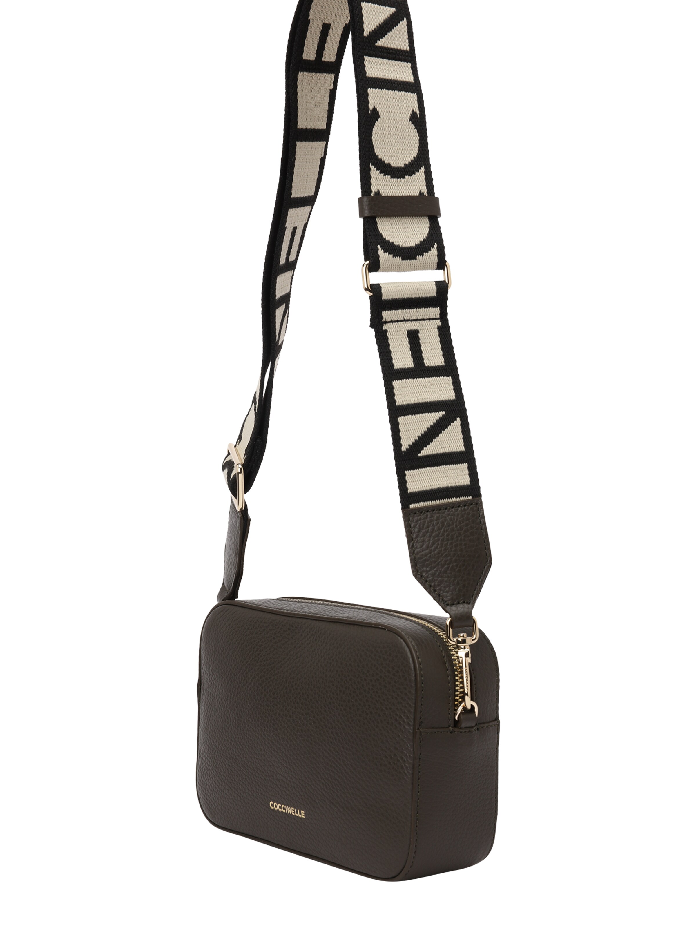 Coccinelle Crossbody Bag 'Tebe' in Brown: front