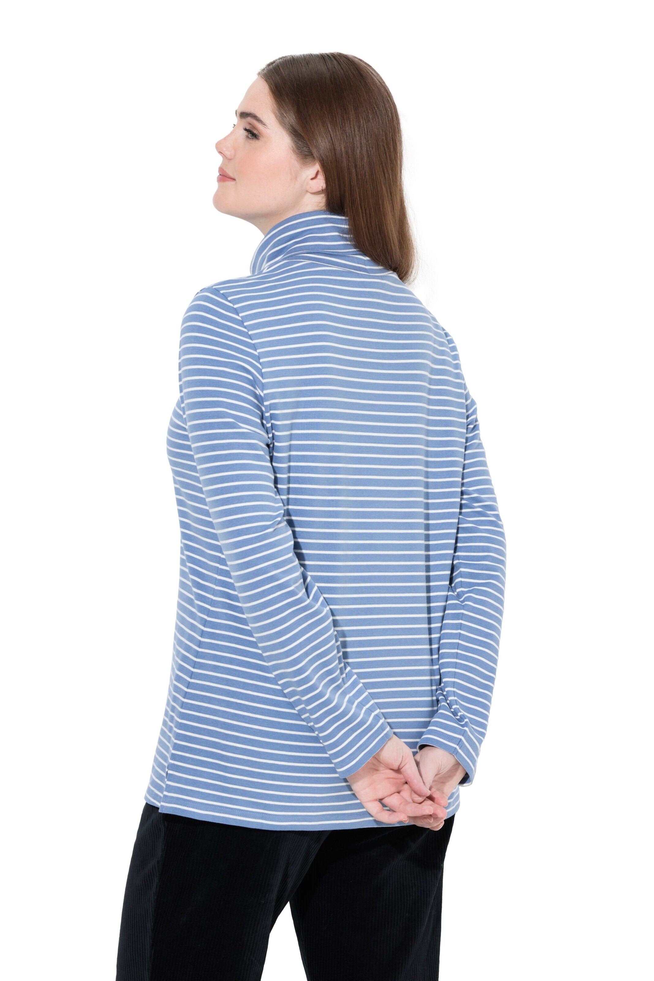 Ulla Popken Shirt in Blauw