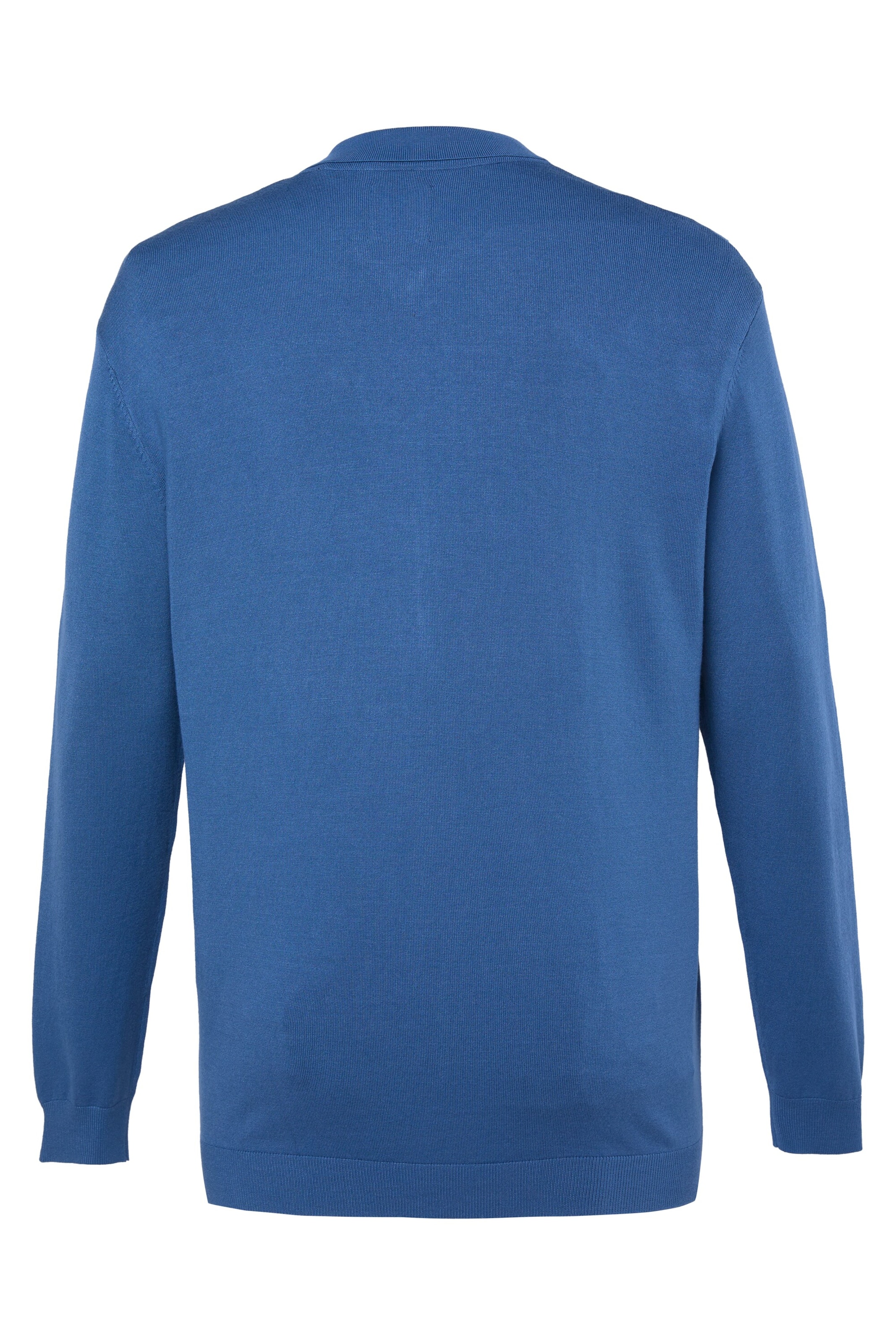 Men Plus Strickjacke in Blau
