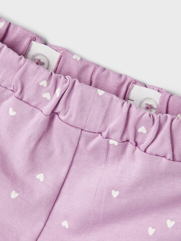 NAME IT Normalny krój Spodnie 'HENNY' w kolorze fioletowy