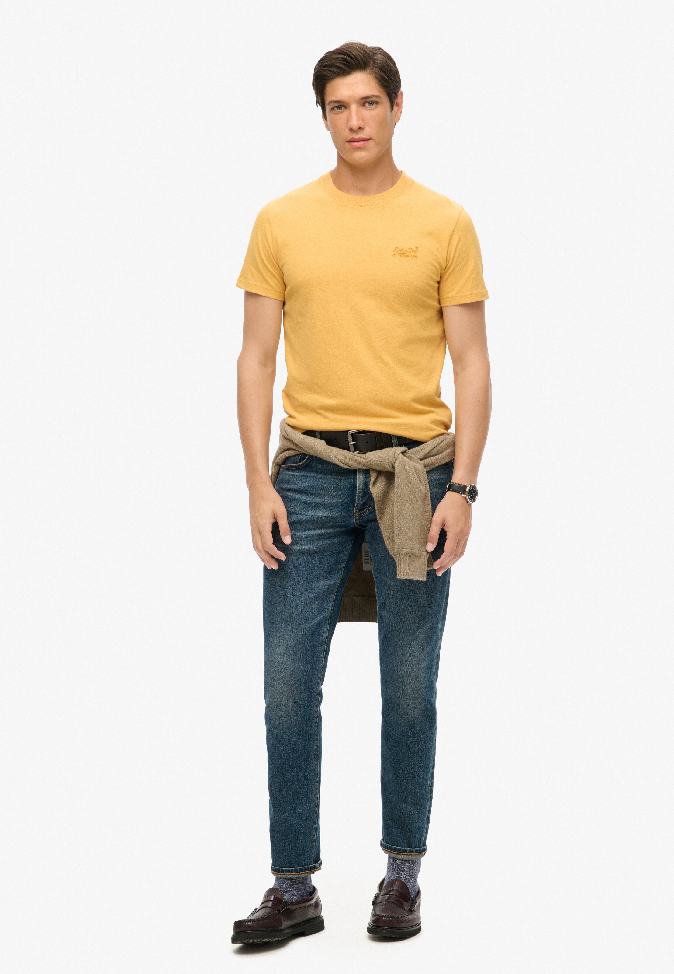 Superdry Tričko – žlutá