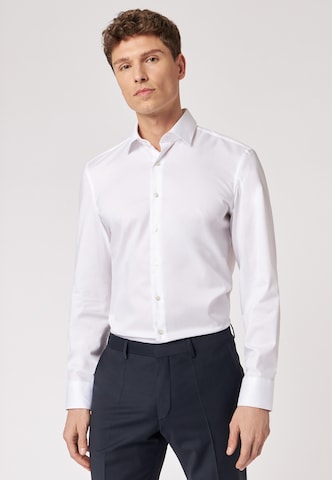 ROY ROBSON Regular fit Business Shirt in White: front