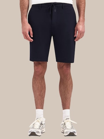 No Excess Regular Chino trousers in Blue: front