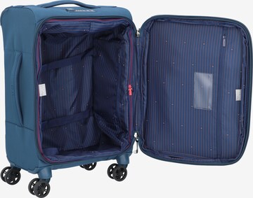 Delsey Paris Kabinentrolley in Blau