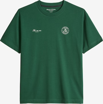 T-Shirt Marc O'Polo en vert : devant