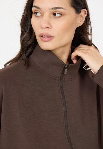Athlecia Sportief sweatshirt 'Jillnana' in Bruin
