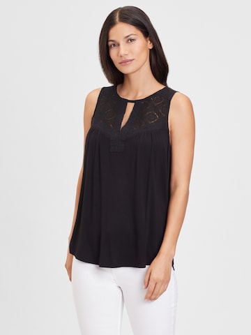 LASCANA Blouse in Black: front