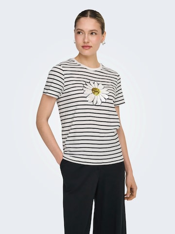 ONLY Tričko 'ONLKITA' - Biela: predná strana