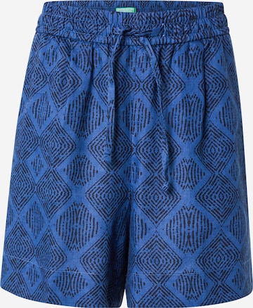 UNITED COLORS OF BENETTON Loosefit Housut värissä sininen: etupuoli