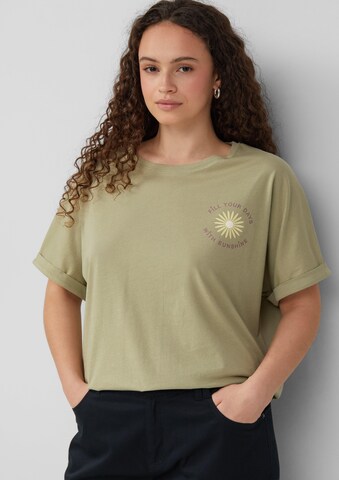 QS Shirt in Green: front